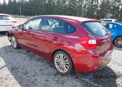 2013 Subaru Impreza 2.0I Premium from USA, damaged, VIN JF1GPAD68DH816529